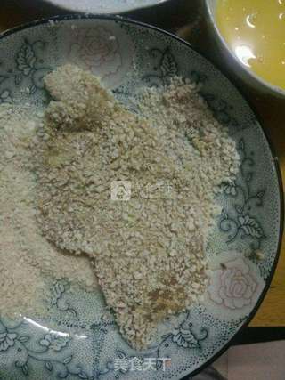 炸鸡排的做法步骤:7