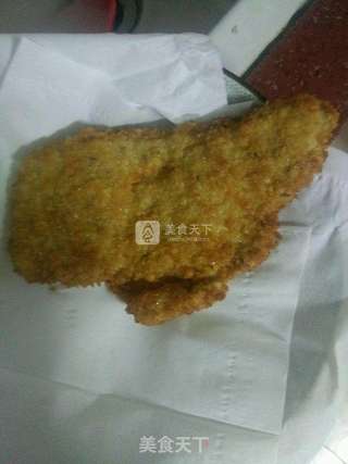 炸鸡排的做法步骤:11