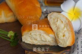 白兰地蛋奶酱夹心面包(附蛋奶酱做法)的做法步骤:21