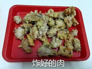 酸甜菠萝肉的做法步骤:9