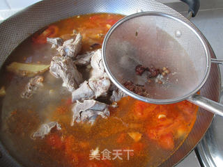茄汁排骨烩面的做法步骤:12