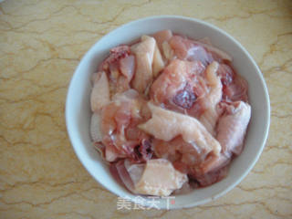 酒酿鸡块的做法步骤:3