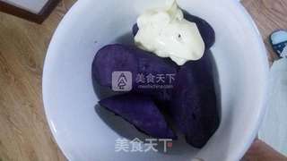 紫薯卷的做法步骤:2