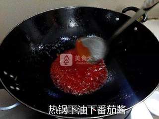 酸甜菠萝肉的做法步骤:13