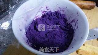 紫薯卷的做法步骤:3