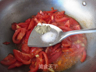 茄汁排骨烩面的做法步骤:10