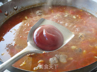 茄汁排骨烩面的做法步骤:13