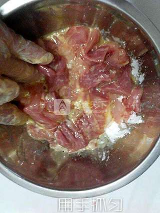 酸甜菠萝肉的做法步骤:6