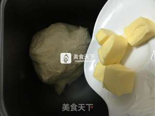 汤种香葱培根面包的做法步骤:5