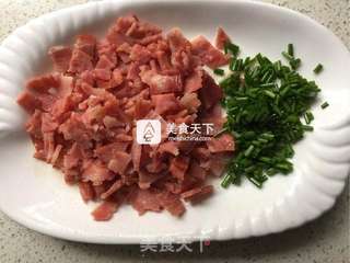 汤种香葱培根面包的做法步骤:9
