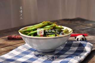 酱爆刀豆的做法步骤:8