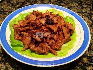 塞外脆脆牛肉香的做法步骤:10