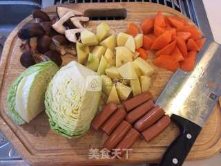 德国汤(4人份)的做法步骤:2