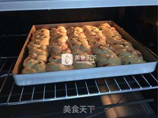 汤种香葱培根面包的做法步骤:17