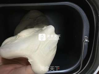 汤种香葱培根面包的做法步骤:6
