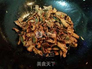 塞外脆脆牛肉香的做法步骤:9