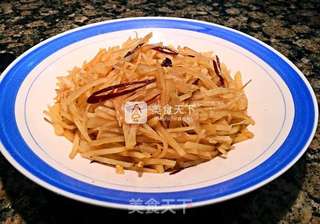酸辣孜然土豆丝的做法步骤:10