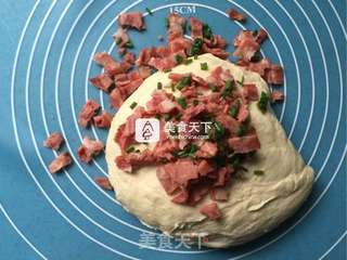 汤种香葱培根面包的做法步骤:10