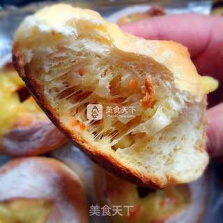 芝士熔岩面包的做法步骤:23