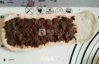 全麦豆沙卷的做法步骤:6