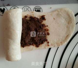 全麦豆沙卷的做法步骤:7
