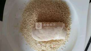 全麦豆沙卷的做法步骤:9