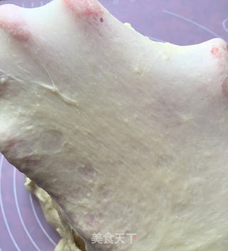 红豆沙绣球面包的做法步骤:6