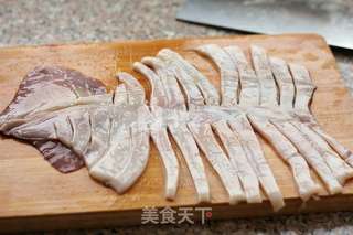 酱烤鱿鱼的做法步骤:2