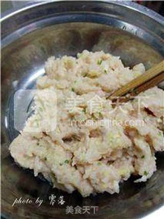 白菜猪肉锅贴的做法步骤:2