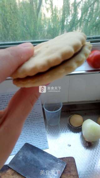 豆沙夹心饼干的做法步骤:13