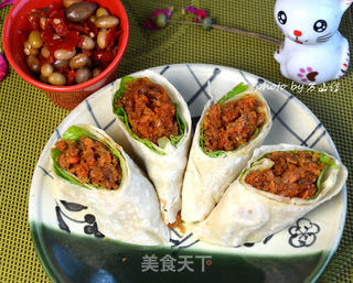 酥炸小河虾卷饼的做法步骤:17