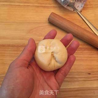 简单易做----红豆沙小餐包的做法步骤:5