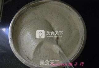 黑芝麻戚风蛋糕的做法步骤:9