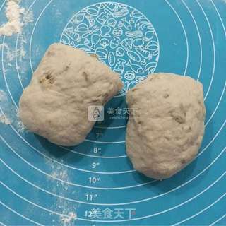 免揉啤酒核桃面包的做法步骤:10
