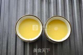 金钩秋葵蒸蛋羹的做法步骤:3