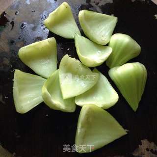 翡翠虾仁的做法步骤:5