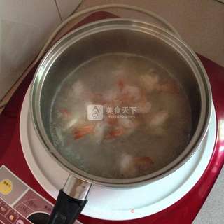 翡翠虾仁的做法步骤:9