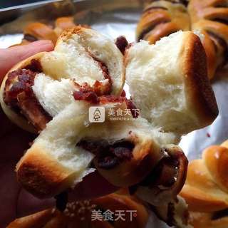花式豆沙包的做法步骤:34