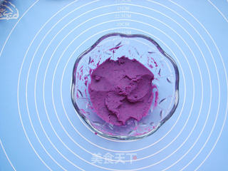 紫薯麻花面包的做法步骤：3