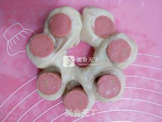 环中环花朵面包的做法步骤:21