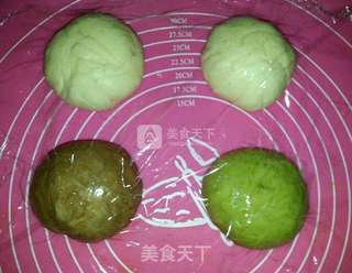 三色双料吐司的做法步骤:11