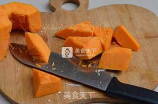 南瓜焗排骨的做法步骤:5