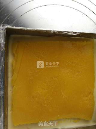 香橙慕斯蛋糕的做法步骤:7
