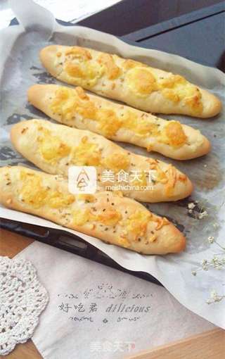 香葱沙拉夹心面包的做法步骤:24