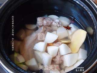 萝卜骨头汤的做法步骤:4