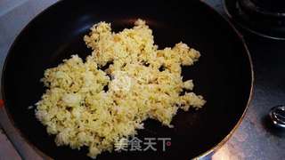什锦坚果炒饭的做法步骤:4