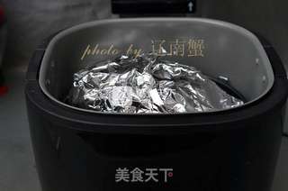 南瓜焗排骨的做法步骤:7