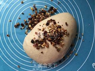 黑麦果料面包的做法步骤:8