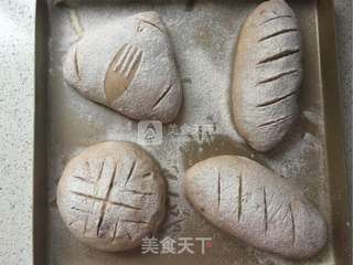 黑麦果料面包的做法步骤:19