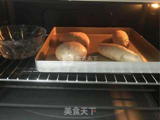 黑麦果料面包的做法步骤:16